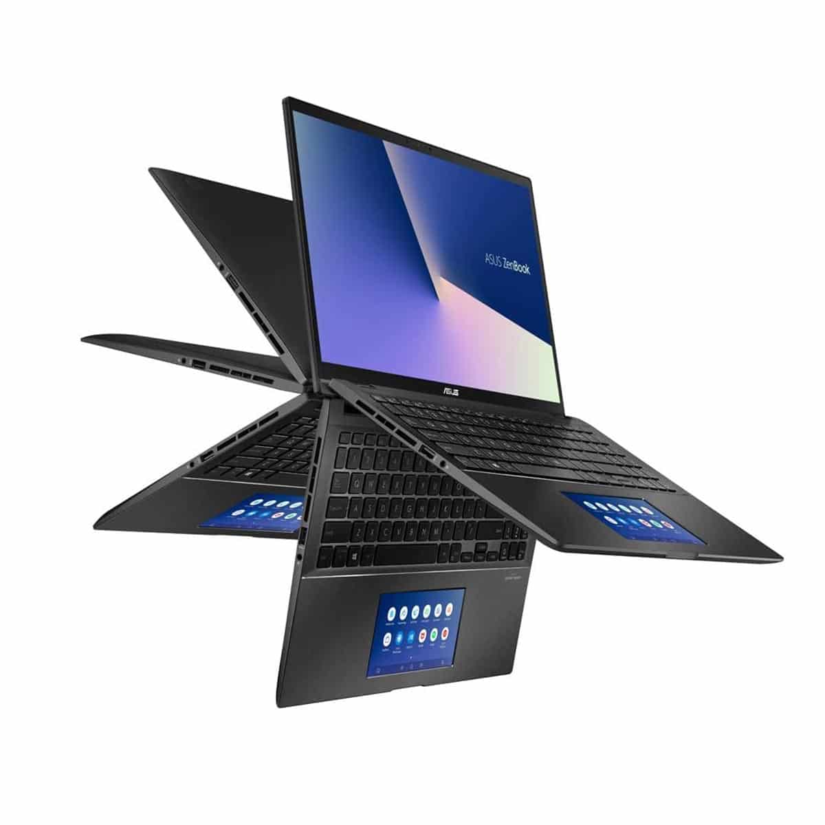 لپ تاپ ایسوس Asus Zenbook Flip ux563f core i7-10510u 16 512 4g gtx1050 قلم دار لمسی 360 درجه — تصویر ۵