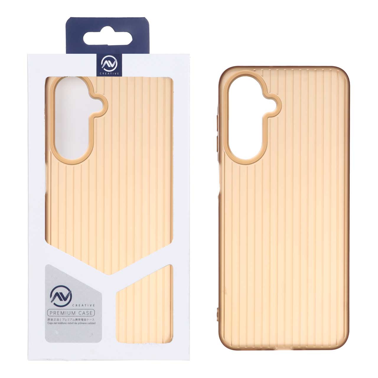 قاب Line Case ژله ای Samsung Galaxy A17 / A26 – قهوه ای (پک دار)