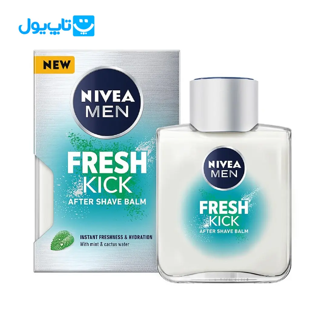 بالم افترشیو نیوآ Nivea مدل Fresh Kick با رایحه نعنا حجم 100 میلی لیتر
