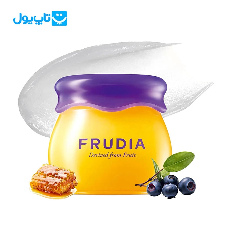 بالم لب آبرسان فرودیا Frudia حاوی عصاره عسل و بلوبری حجم دهنده حجم 10 میلی لیتر — تصویر ۲