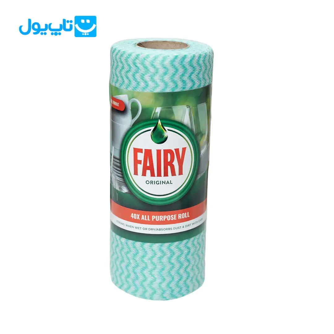 رول همه کاره فیری Fairy بسته 40 عددی — تصویر ۲