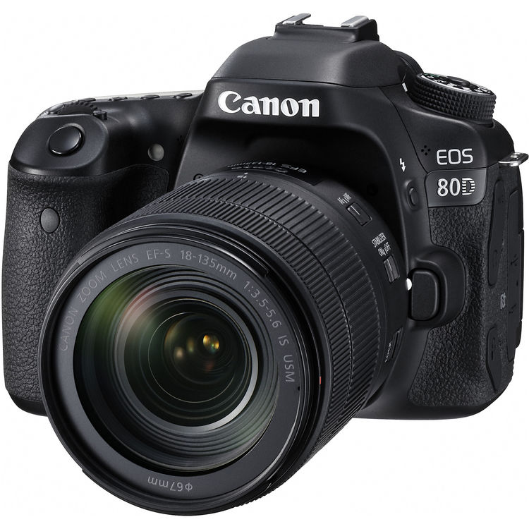 دوربین عکاسی کانن Canon EOS 80D Kit 18-135mm f/3.5-5.6 IS USM 80D EF-S 18-135 IS USM