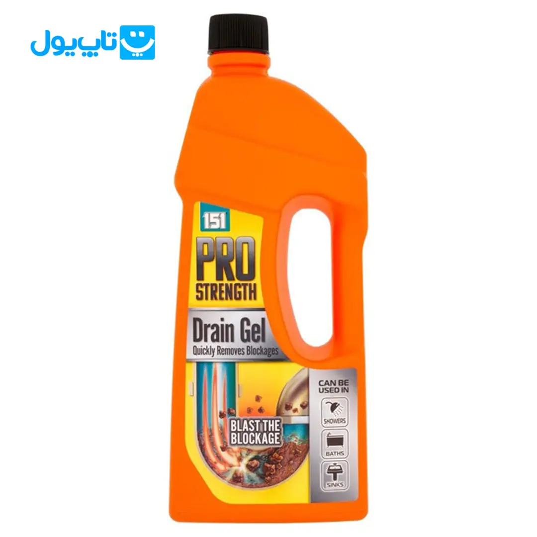 مایع لوله باز کن دوزیت Duzzit مدل Pro Strength حجم 900 میلی لیتر