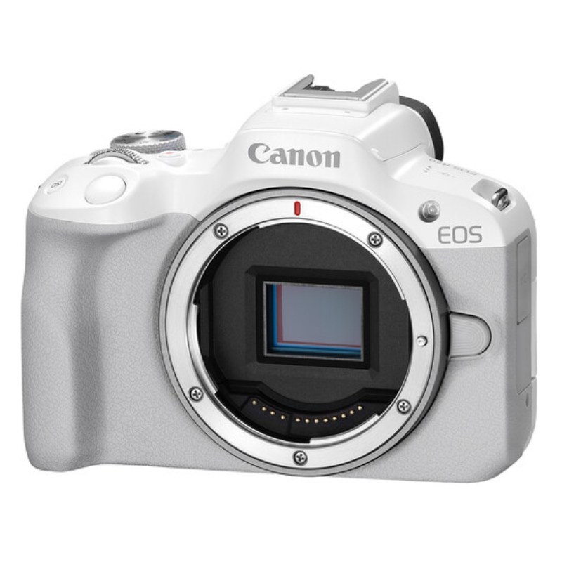 دوربین بدون آینه کانن Canon EOS R50 Mirrorless Camera Body WhiteCanon EOS R50 Mirrorless Camera Body