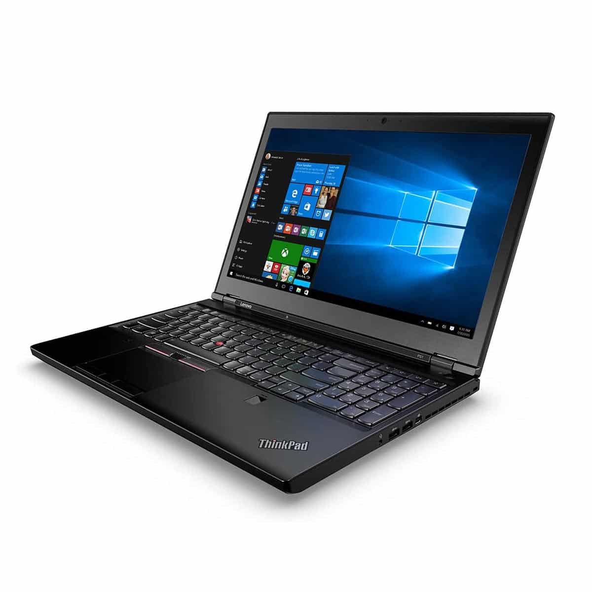 لپ تاپ استوک لنوو مدل Lenovo ThinkPad P51 I7-7820HQ 16 512 4G M1200 لمسی