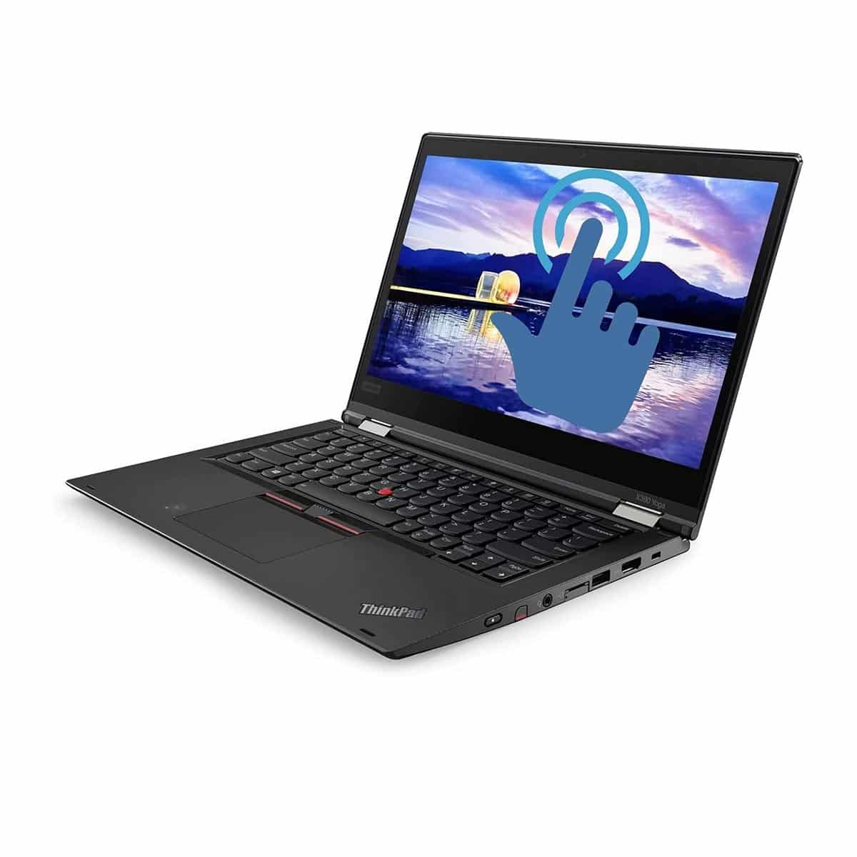 لپ تاپ استوک لنوو Lenovo ThinkPad X380 Yoga Core i7- 8650U 16 512 تاشو 360 درجه با قلم
