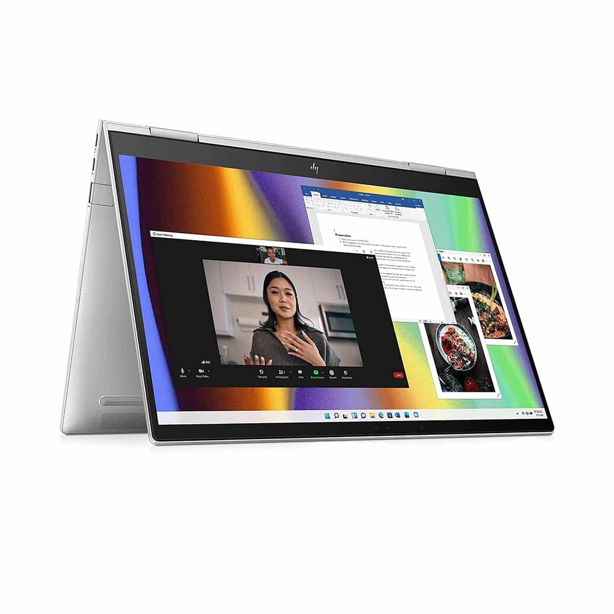 لپ تاپ اپن باکس اچ پی انوی مدل Envy x360 core i7-1250u 16 512 لمسی 360 درجه — تصویر ۳