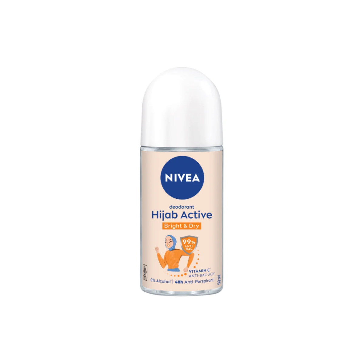 مام رول نیوا Nivea زنانه مدل Hijab Active حجم 50 میل