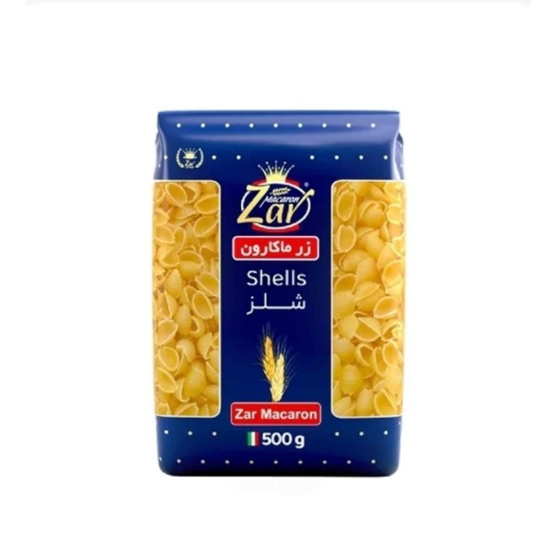 پاستا فرمی شلز زر ماکارون 500 گرم