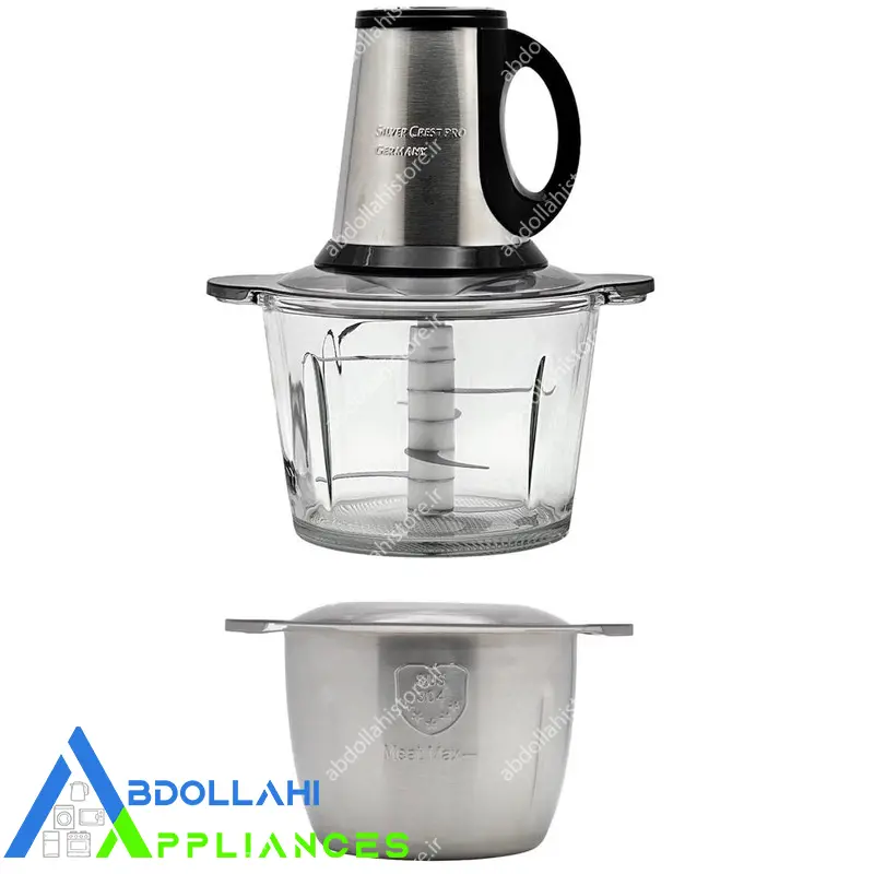 خردکن سیلور کرست دو کاسه 3/8 لیتری مدل KR-2023 — تصویر ۲
