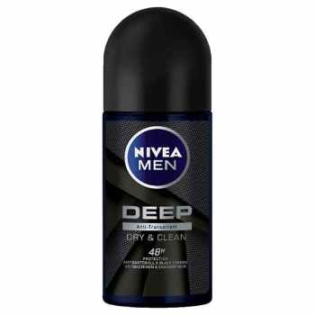 مام رول نیوا ضد تعریق مردانه نیوآ مدل deep black حجم 50 میلی لیتر