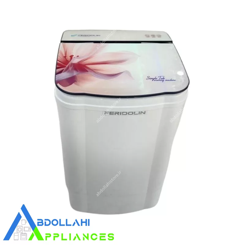 مینی واش 3.5 کیلویی تکشو فریدولین مدل SW35 با موتور پرزگیر و سبد آبگیر (درب شیشه ایی سوپر لوکس) با 24 ماه گارانتی — تصویر ۲