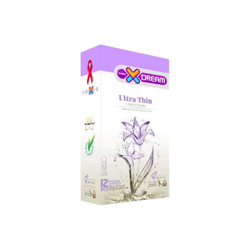 کاندوم ایکس دریم مدل Ultra Thin بسته 12 عددی — تصویر ۲