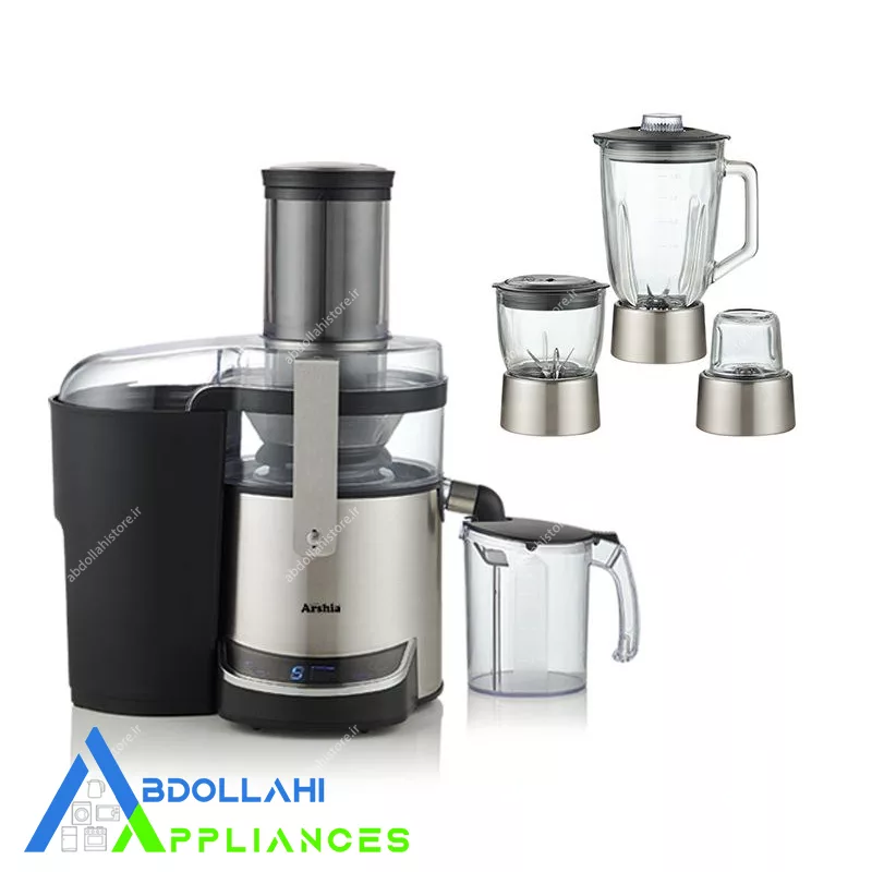 آبمیوه گیری چهار کاره ارشیاARSHIA مدل JB-6151A