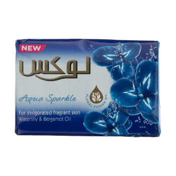 صابون لوکس مدل نیلوفر آبی و ترنج وزن 80 گرم