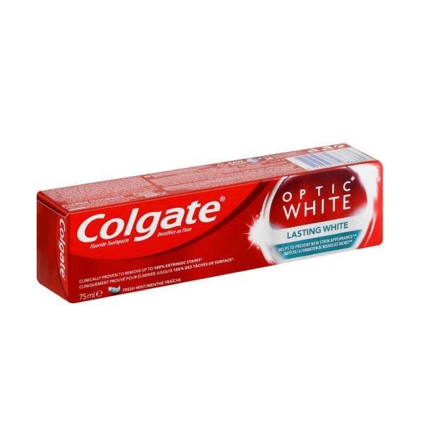 خمیر دندان کلگیت سریcolgate Optic White مدل LSW حجم 100 میلی لیتر