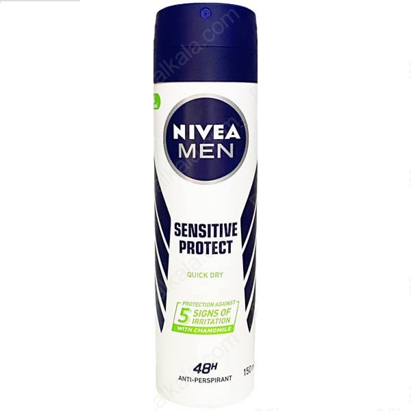 اسپری بدن نیوا مردانه نیوا مدل Sensitive Protect حجم 150 میلی لیتر