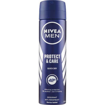 اسپری نیوا ضدتعریق مردانه نیوآ مدل Protect & Care حجم 150 میلی لیتر