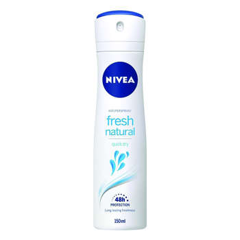 اسپری نیوا ضد تعریق بدن زنانه نیوآ مدل fresh natural حجم 150 میلی لیتر