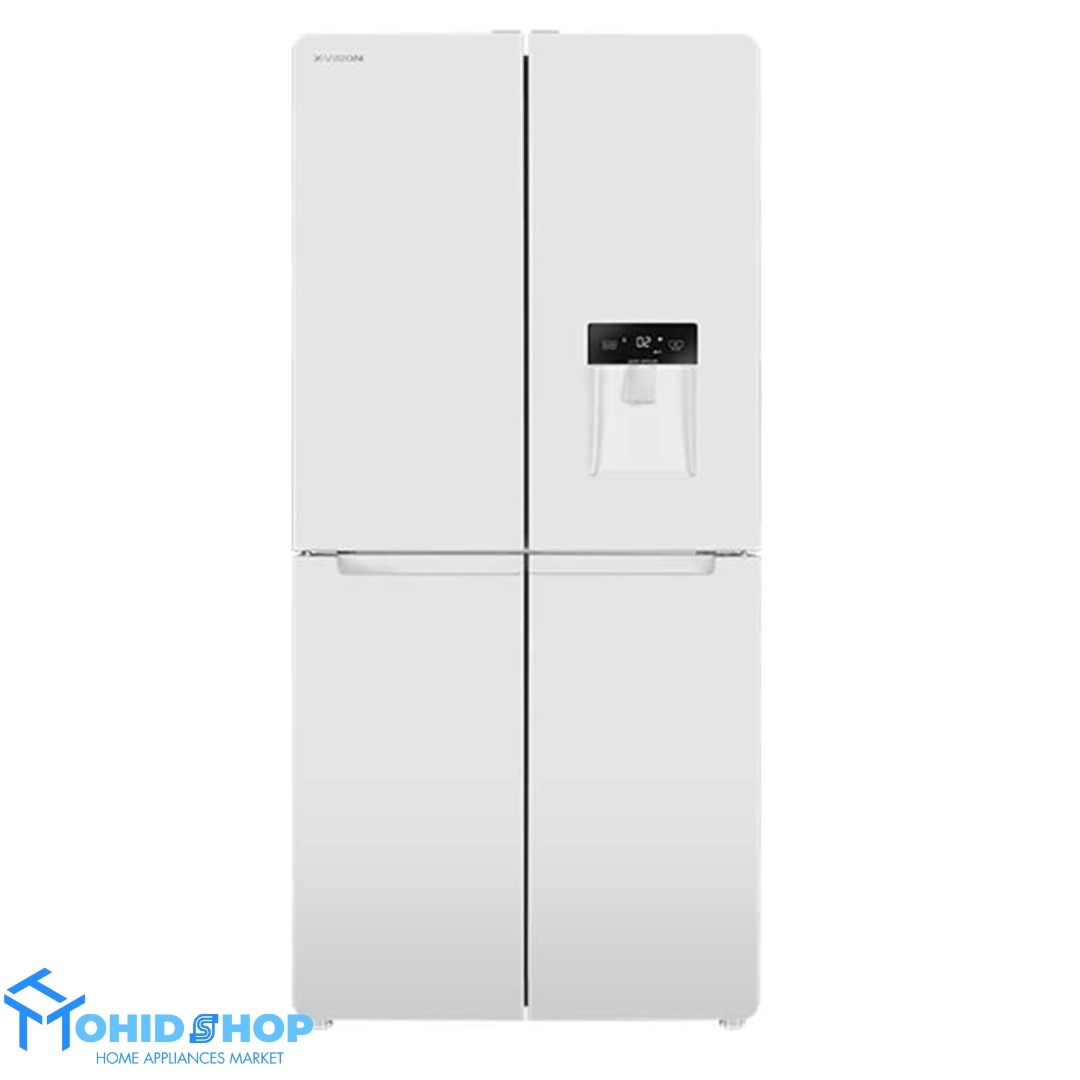 یخچال و فریزر 4 درب ساید ایکس ویژن مدل TF540-AWD سفید — تصویر ۲