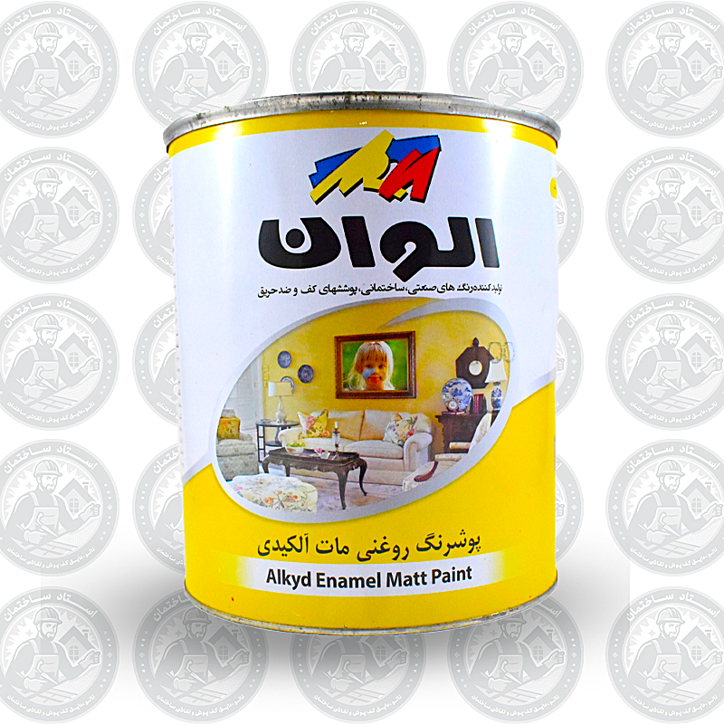 الوان روغنی سفید مات 4 کیلویی — تصویر ۲