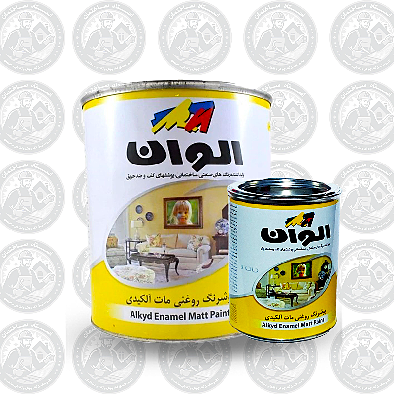 الوان روغنی سفید مات 4 کیلویی — تصویر ۳