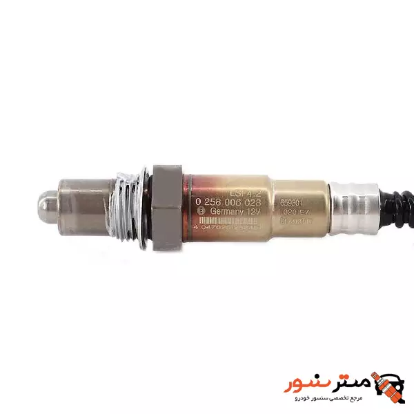 سنسور اکسیژن سوکت سبز سیم بلند BOSCH اصلی — تصویر ۳