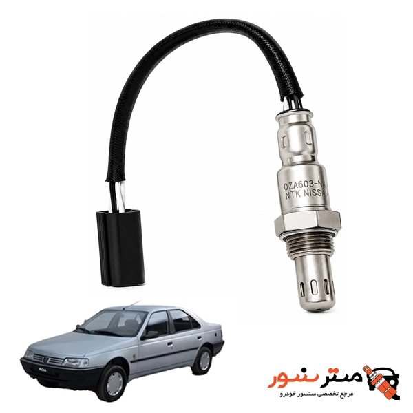 سنسور اکسیژن پژو روآ NTK نسل جدید تکنولوژی ژاپن اصلی — تصویر ۲