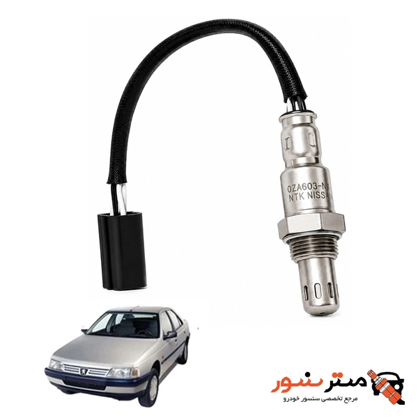 سنسور اکسیژن پژو 405 زیمنس NTK نسل جدید تکنولوژی ژاپن اصلی — تصویر ۲