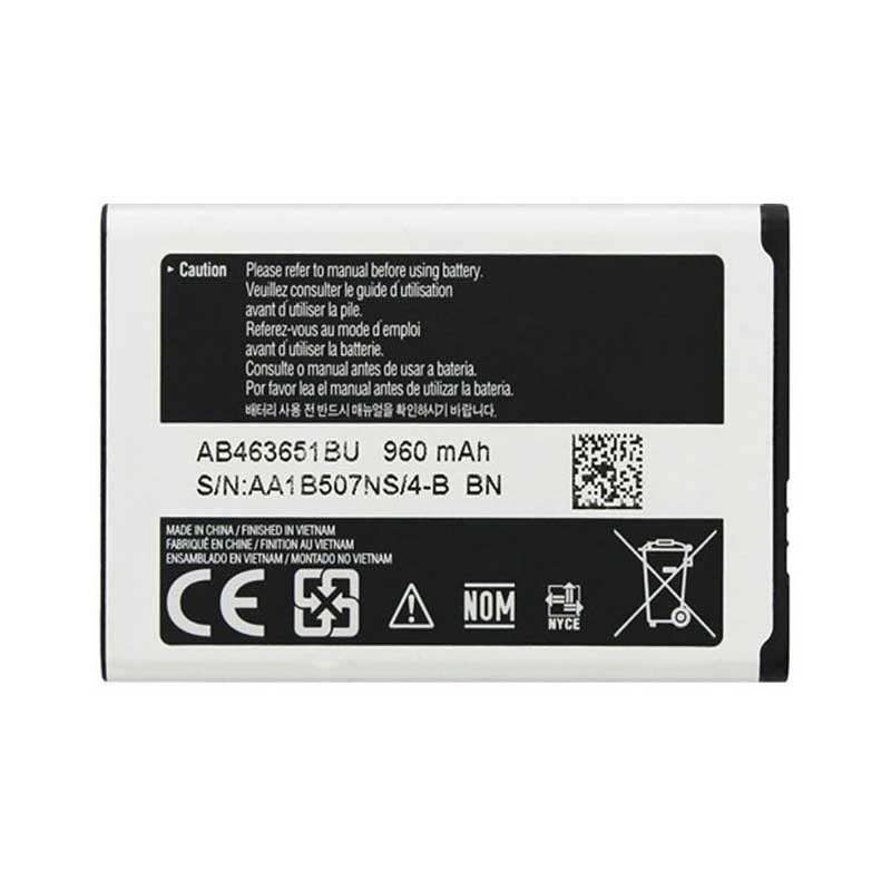 باتری سامسونگ Samsung Corby L700 | S3650 | 960mAh — تصویر ۲