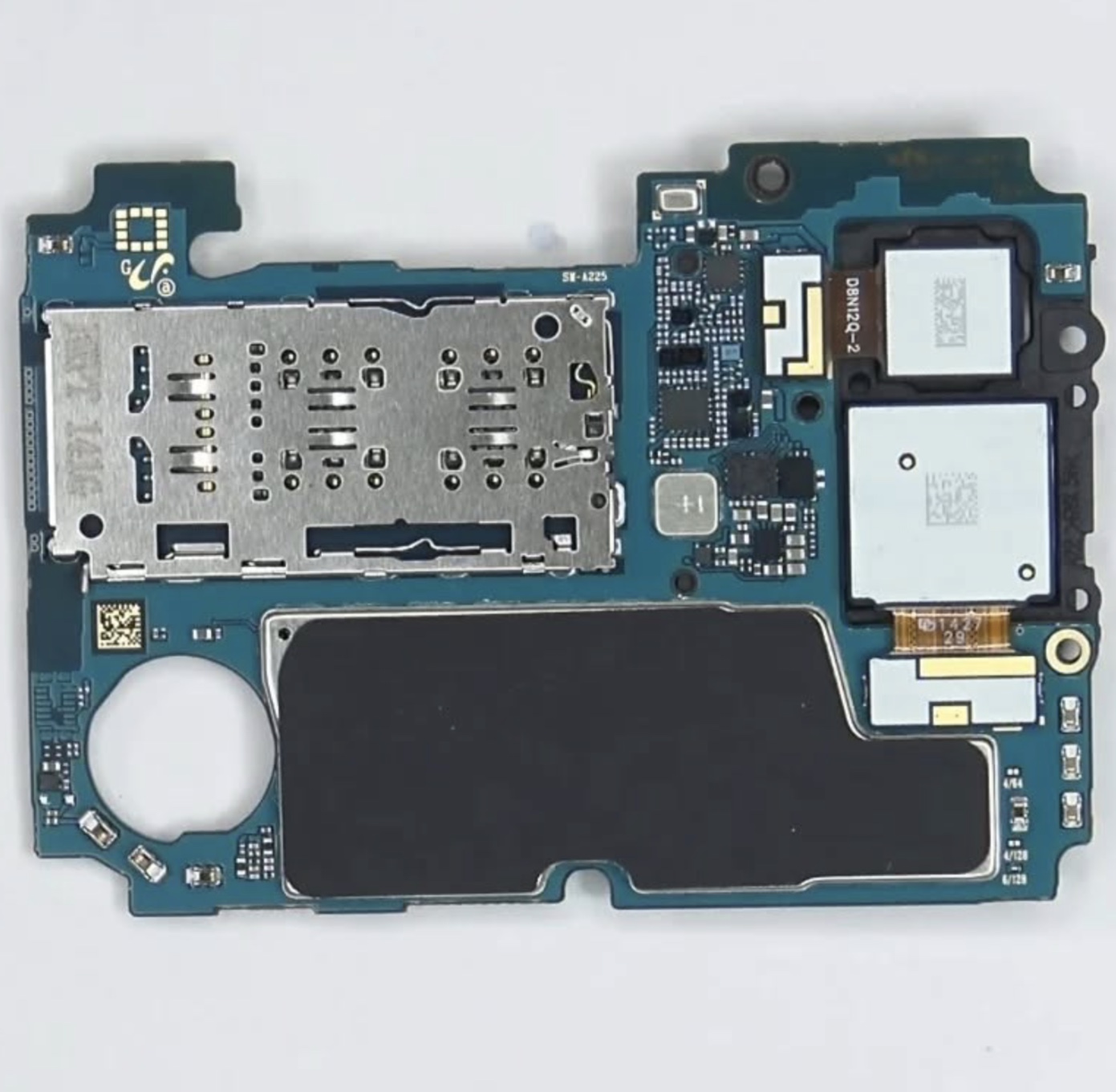 مادربرد اصلی سامسونگ گلکسی (GALAXY A22 4G (A225F با کد ریجستری — تصویر ۳