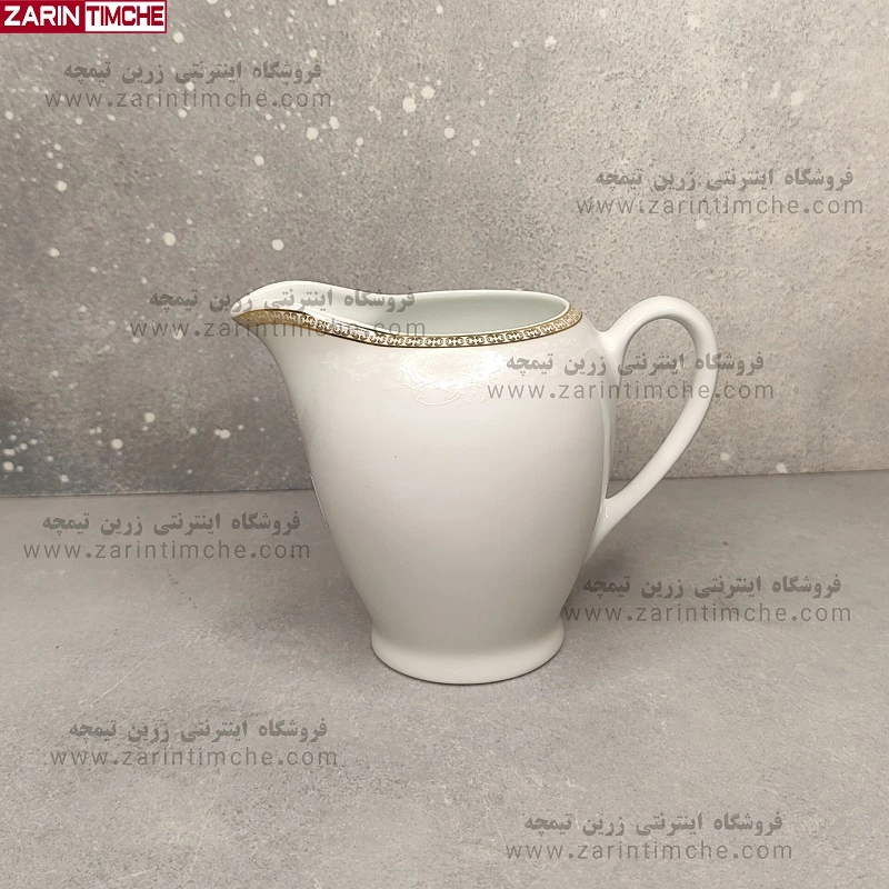 شکرپاش چینی زرین مدل ریوا طلایی