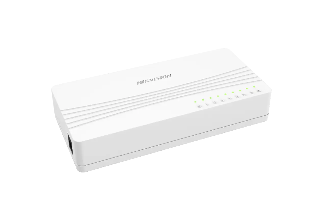 سوئیچ شبکه 8 پورت هایک ویژن DS-3E0108D-E در بازار شبکه — تصویر ۴