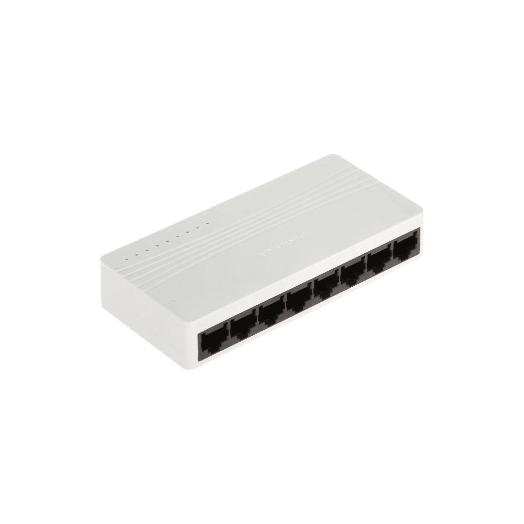 سوئیچ شبکه 8 پورت هایک ویژن DS-3E0108D-E در بازار شبکه — تصویر ۸