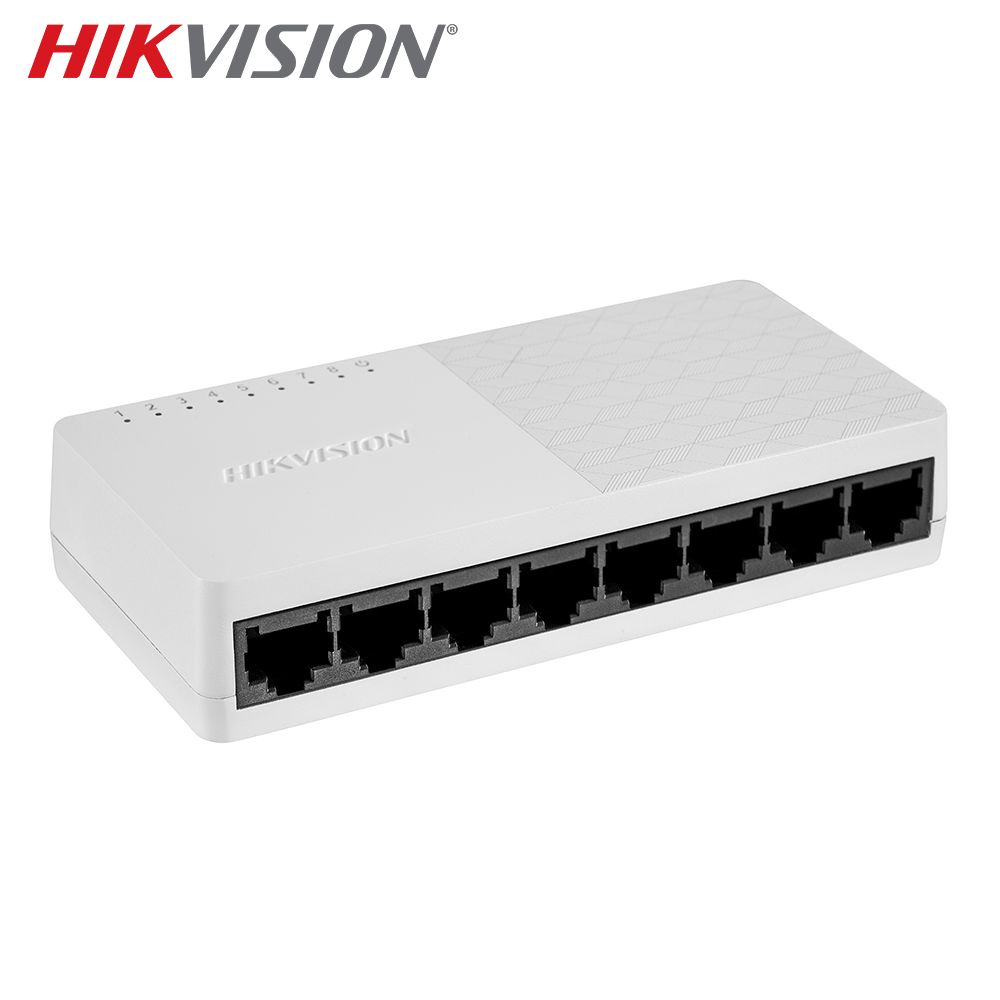 سوئیچ شبکه 8 پورت هایک ویژن DS-3E0108D-E در بازار شبکه — تصویر ۵