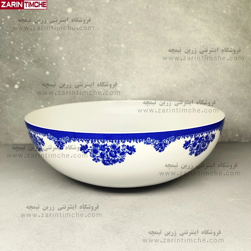 کاسه سالاد خوری چینی زرین مدل فلورانس — تصویر ۲