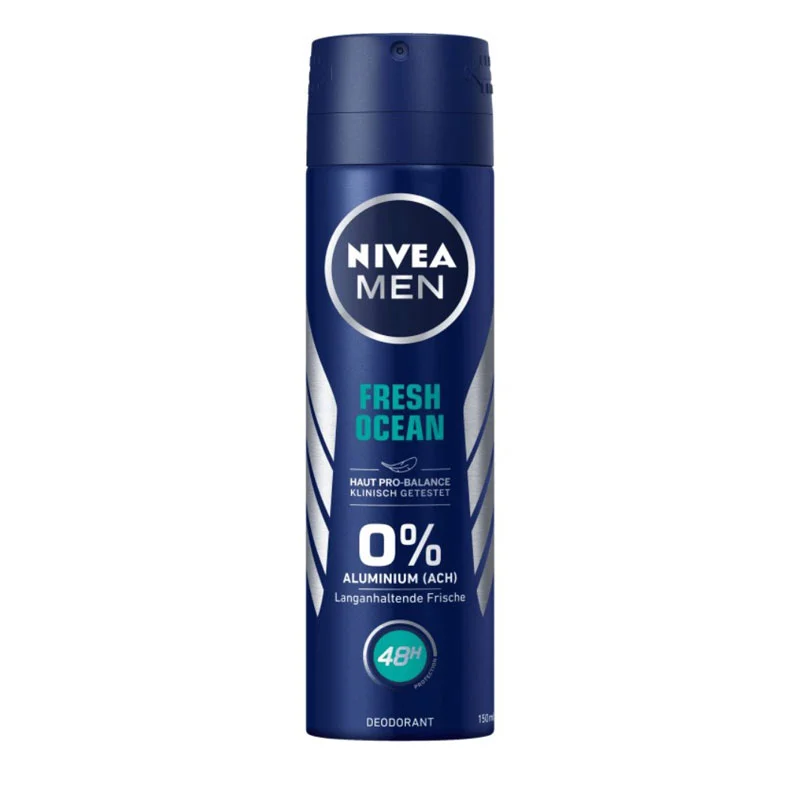 اسپری ضد تعریق مردانه NIVEA مدل Fresh Ocean حجم 150ml