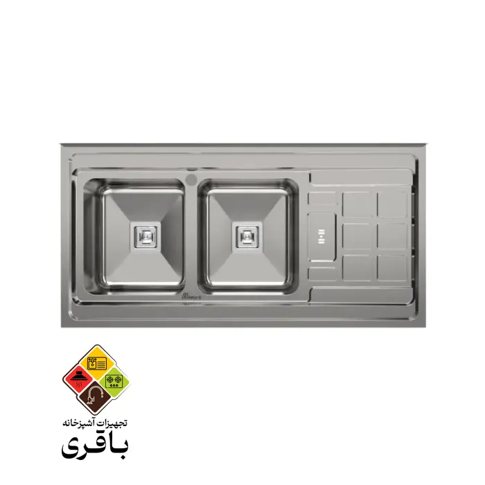 سینک روکار بیمکث مدل ۹۱۹ — تصویر ۲