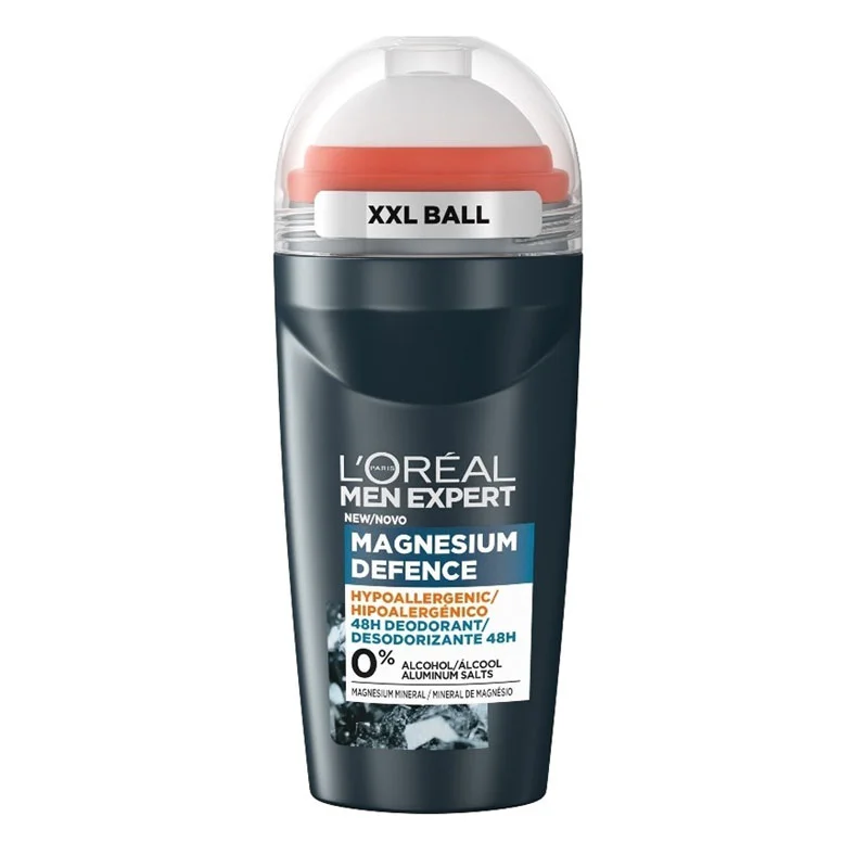 رول ضد تعریق مردانه لورآل مدل MAGNESIUM DEFENCE