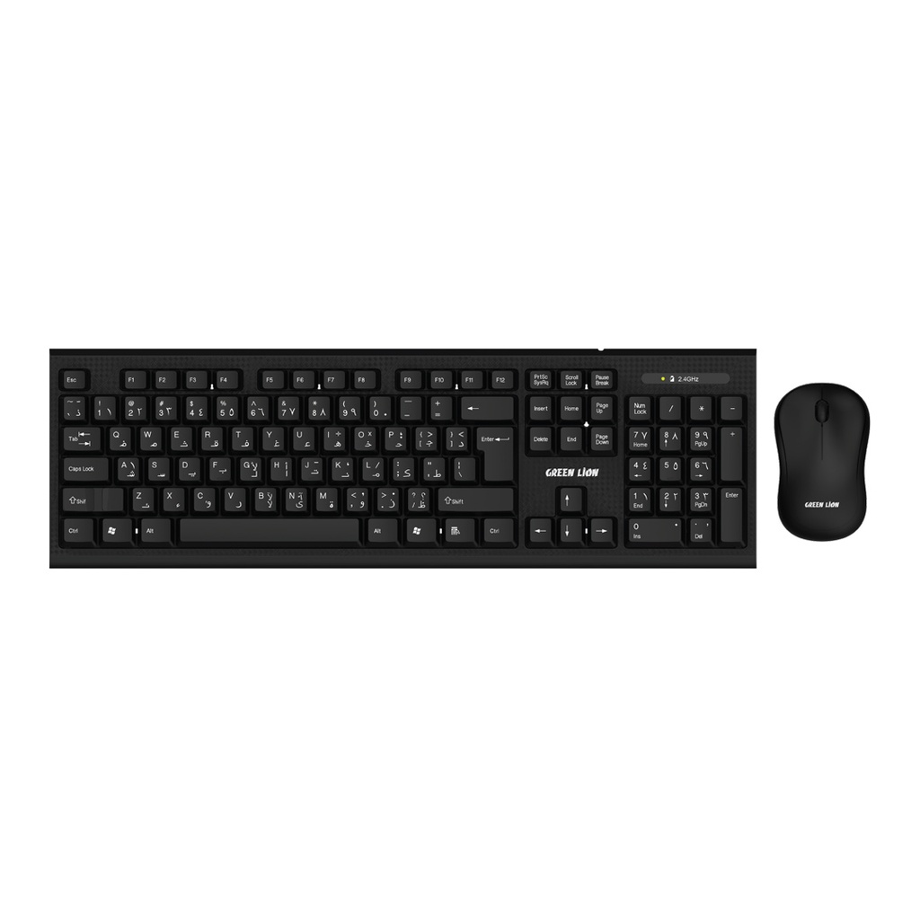 کیبورد و موس بی‌سیم گرین Green Lion Wireless Keyboard And Mouse GNWS24