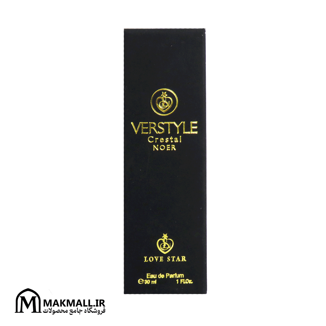 ادکلن 30 میل ورساچه کریستال نویر لاو استار | Love Star Verstyle Crestal Noir Eau de Parfum 30ml