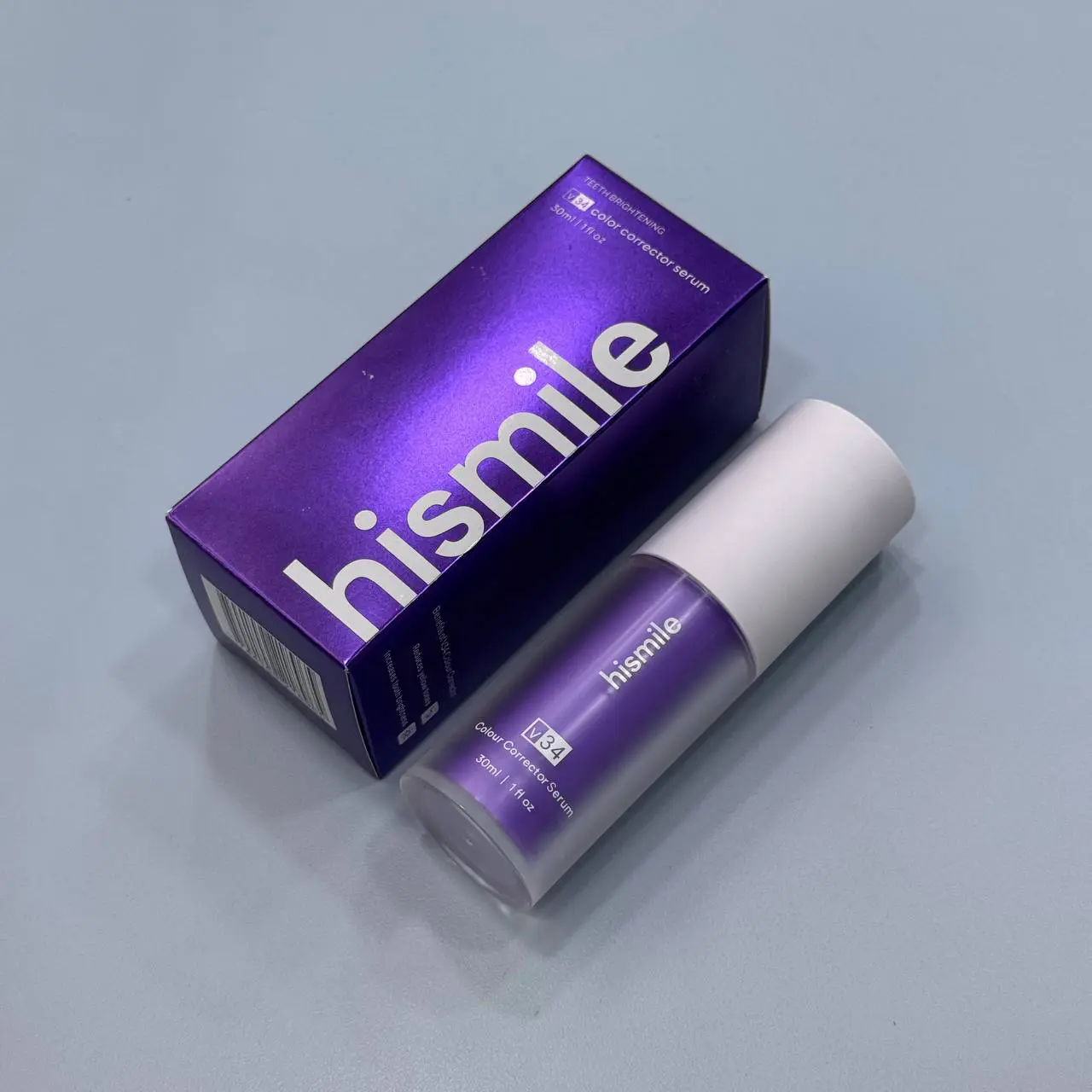 خمیر دندان سفید کننده های اسمایل مدل hismile v34 حجم 30 میل — تصویر ۳