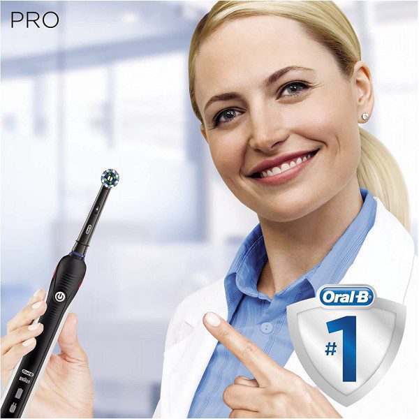 مسواک برقی اورال بی مدل pro 2500 مشکی — تصویر ۸
