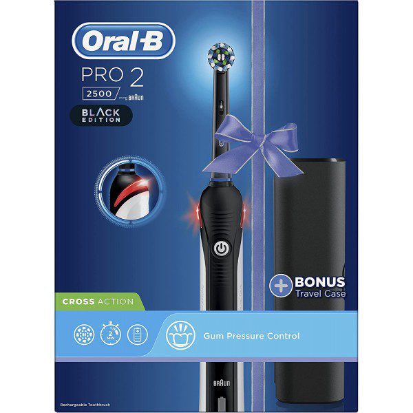 مسواک برقی اورال بی مدل pro 2500 مشکی — تصویر ۵