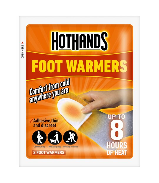 پد گرم کننده پا هات هندز Hot Hands مدل Foot Warmer بسته 2 عددی — تصویر ۲