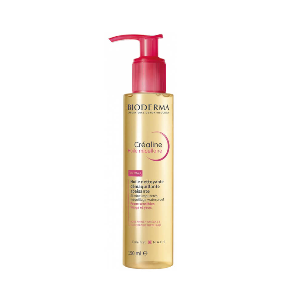 روغن میسلار پاکسازی پوست بایودرما مدل Crealine حجم 150 میل