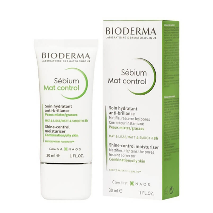 کرم مات کننده و آبرسان بایودرما مدل Sebium Mat Control حجم 30 میل — تصویر ۳