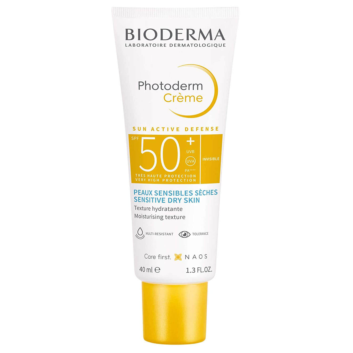 کرم ضد آفتاب بایودرما مدل Photoderm با SPF50 مناسب پوست خشک و حساس حجم 40 میل