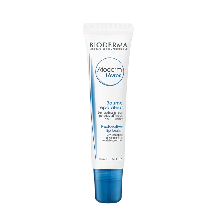 بالم لب مرطوب کننده بایودرما مدل Atoderm حجم 15 میل — تصویر ۲