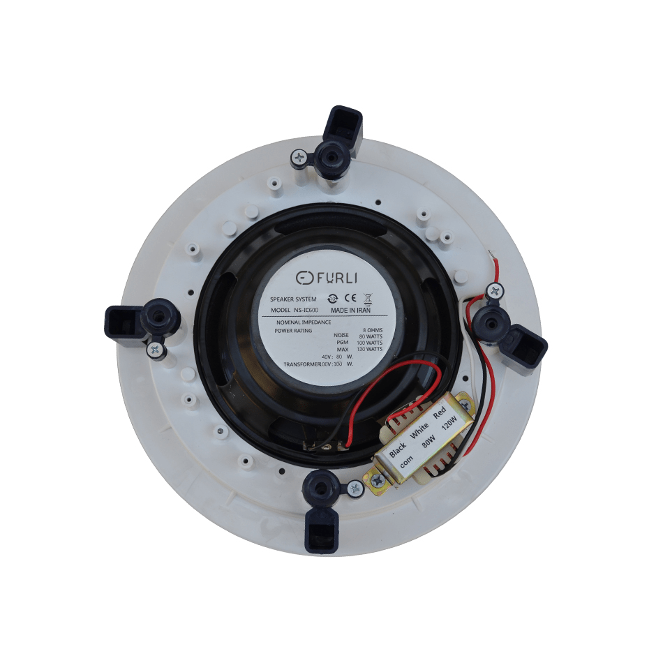 اسپیکر (بلندگو) سقفی 6 اینچ فرلی FURLI TA-6RW — تصویر ۳